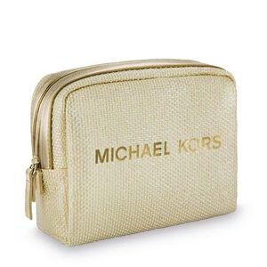 Michael Kors Gold Pouch